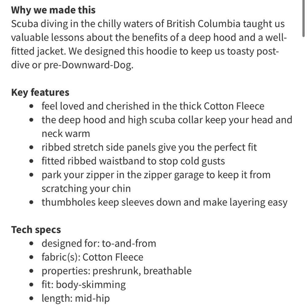 Lululemon White Scuba Hoodie - Picture 10 of 11